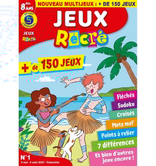 Jeux récré +8 ans Numéro 1 Jeux récré +8 ans Numéro 1