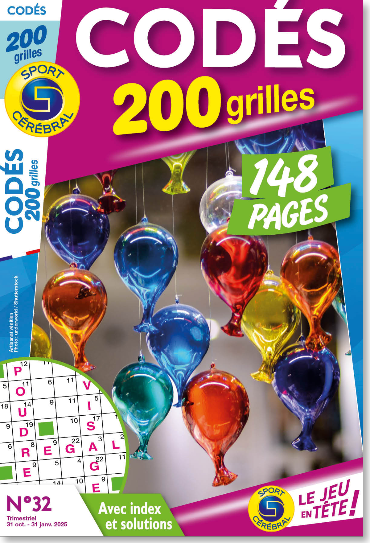 Codés 200 grilles Numéro 32