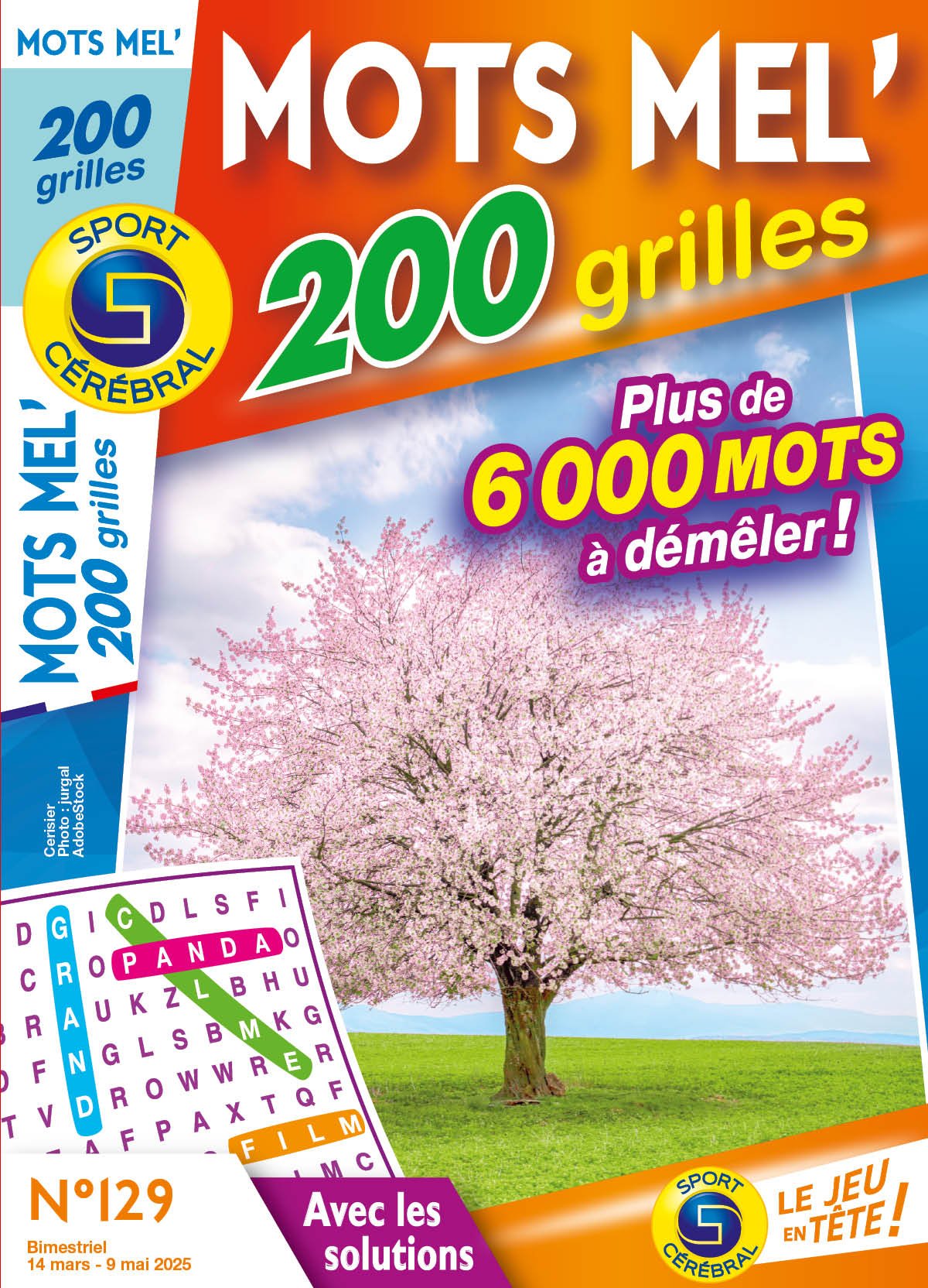 Mots Mel' 200 Grilles  Numéro 129