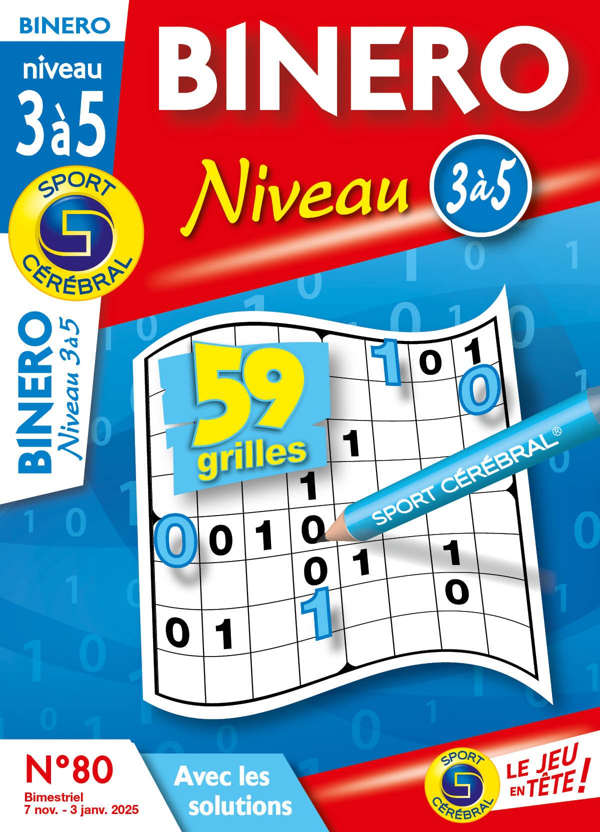 Binero Niveau 3 à 5 Numéro 80