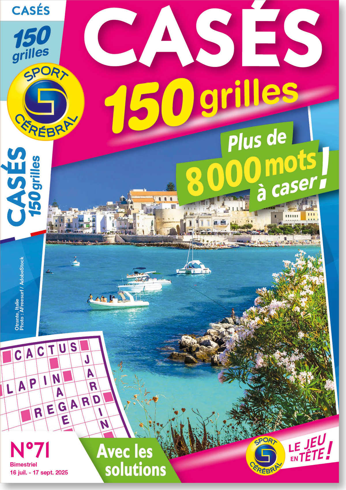 Casés 150 grilles Numéro 71