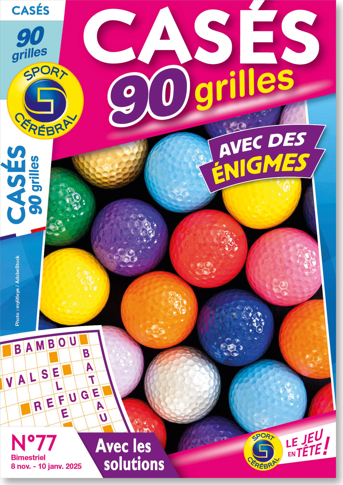 Casés 90 Grilles Numéro 77