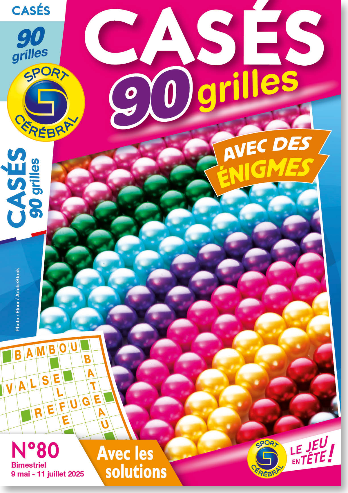 Casés 90 Grilles Numéro 80