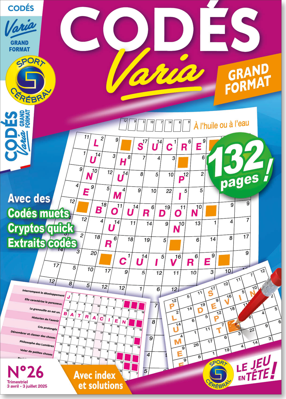 Codés Varia grand format Numéro 26