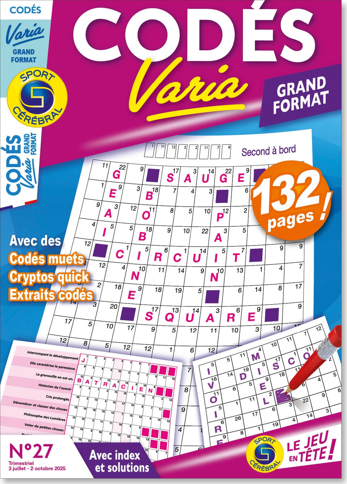 Codés Varia grand format Numéro 27