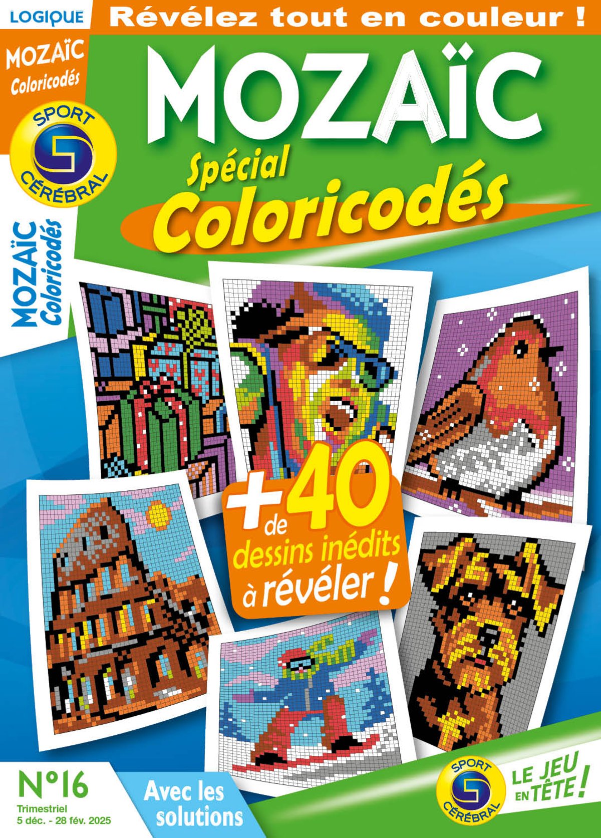 Mozaïc Spécial coloricodés Numéro 16
