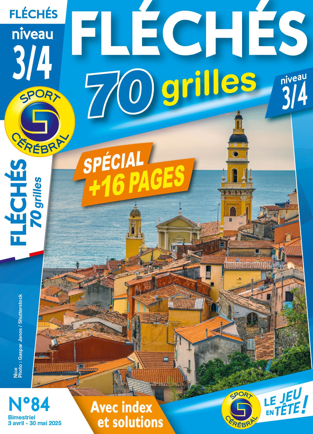 Fléchés 70 Grilles niveau 3/4 Numéro 84