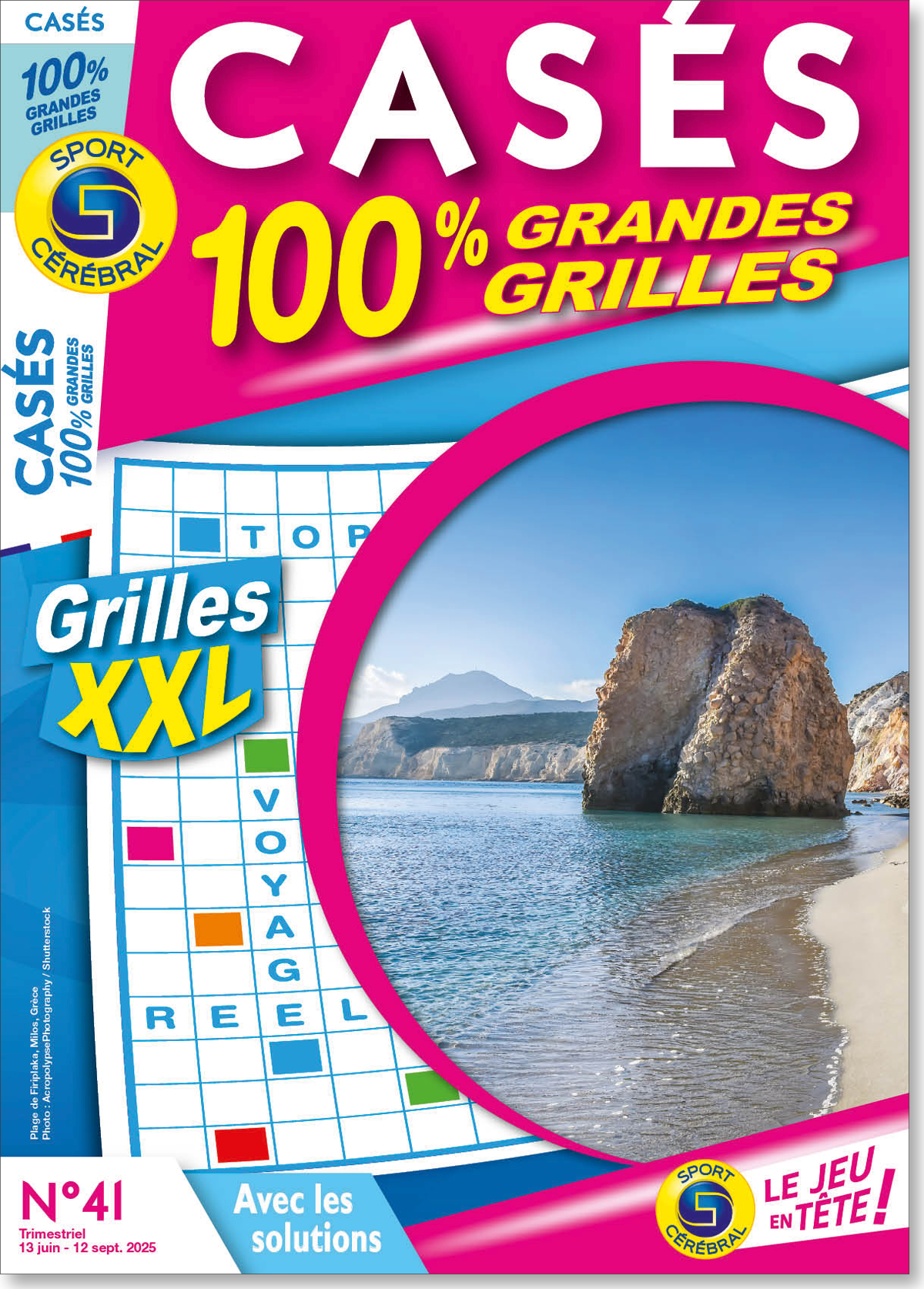 Casés 100% Grandes Grilles Numéro 41