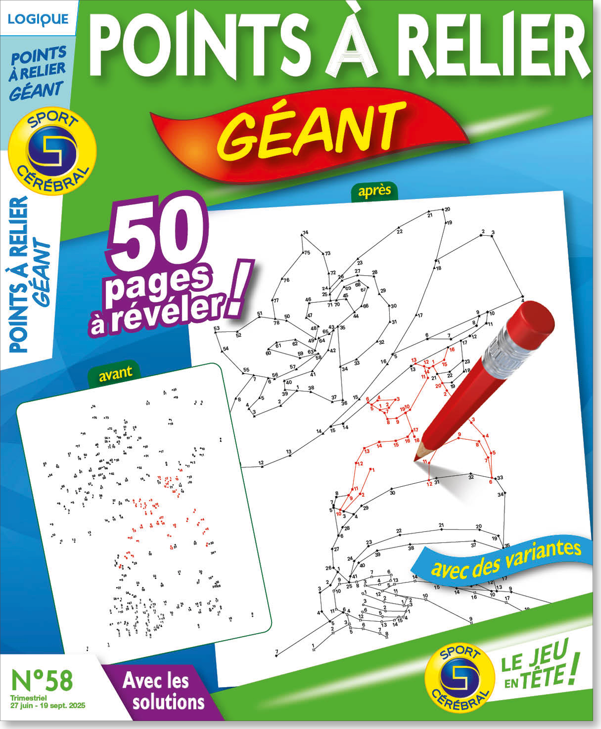 Points à relier Géant Numéro 58