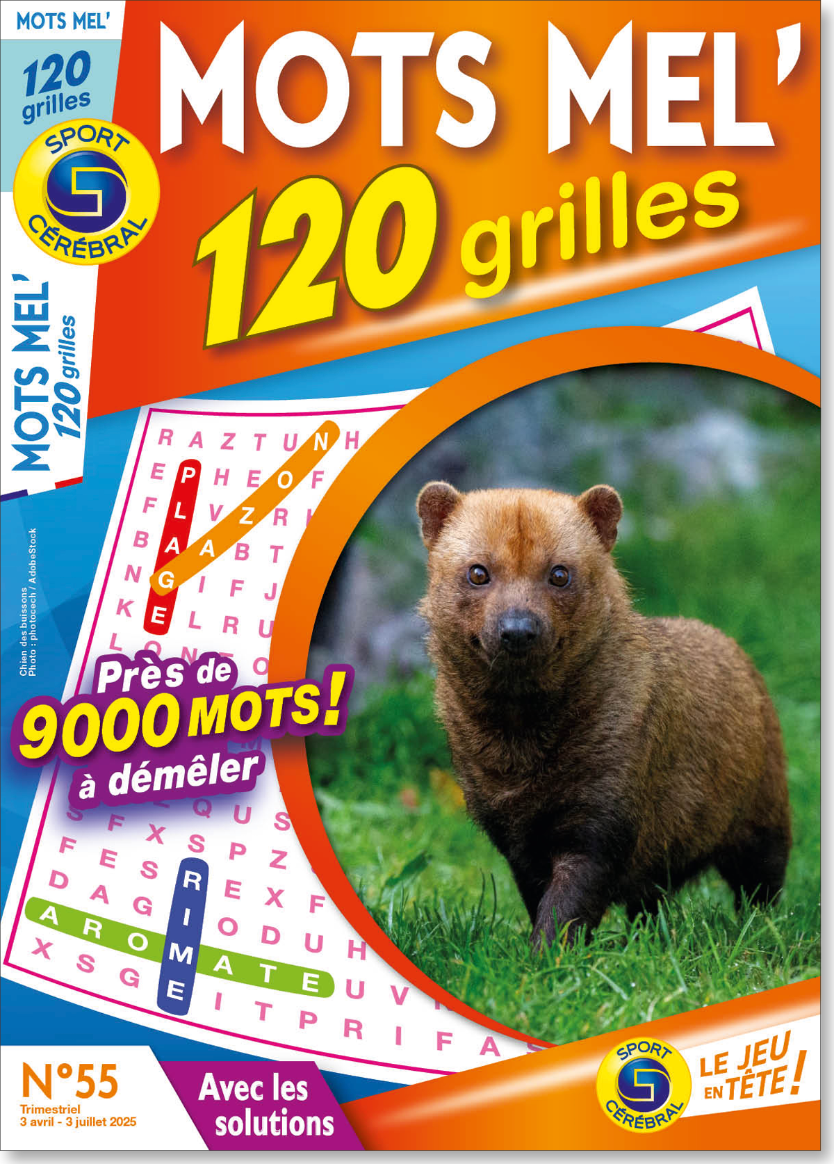 Mots Mel' 120 grilles Numéro 55