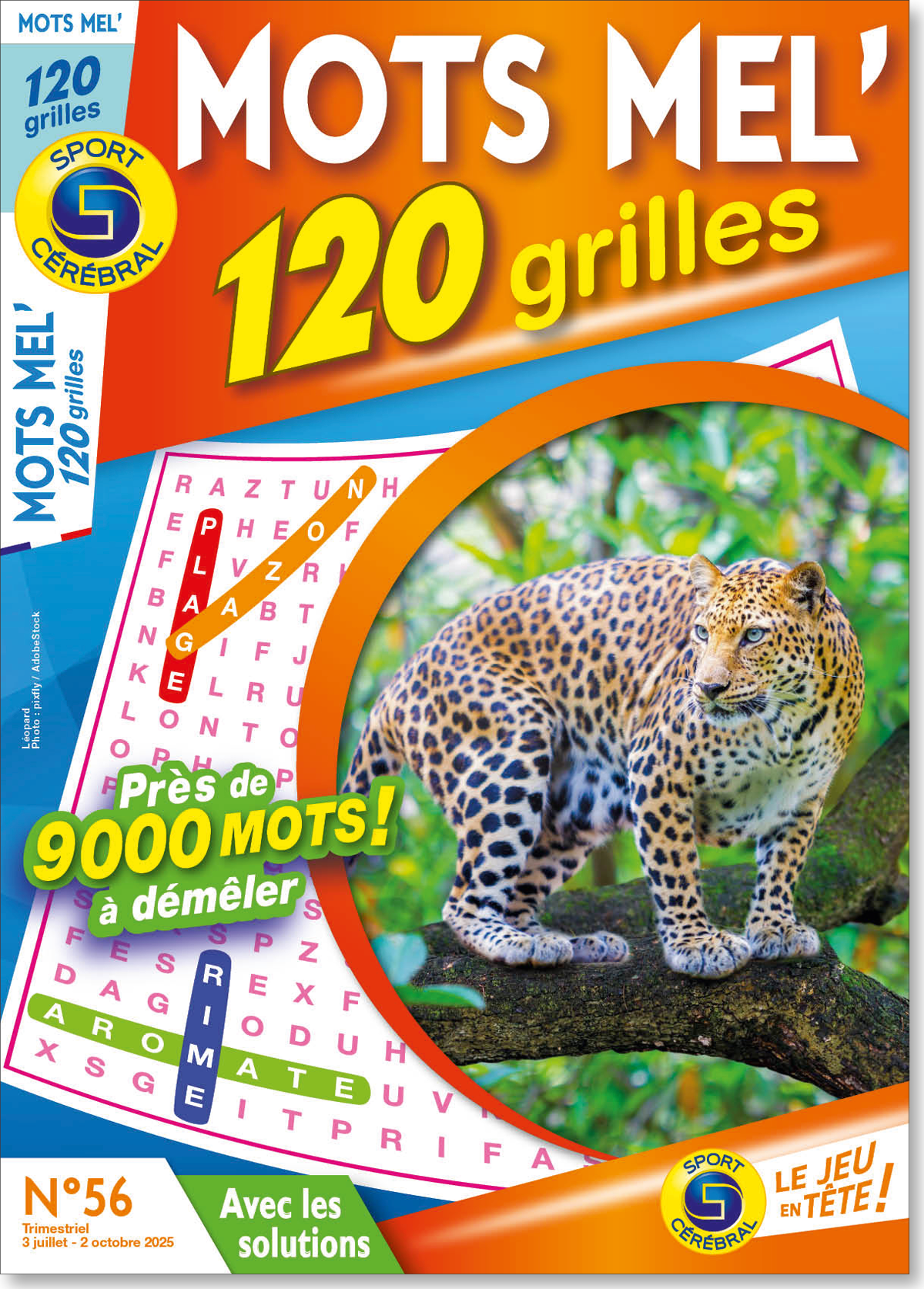 Mots Mel' 120 grilles Numéro 56