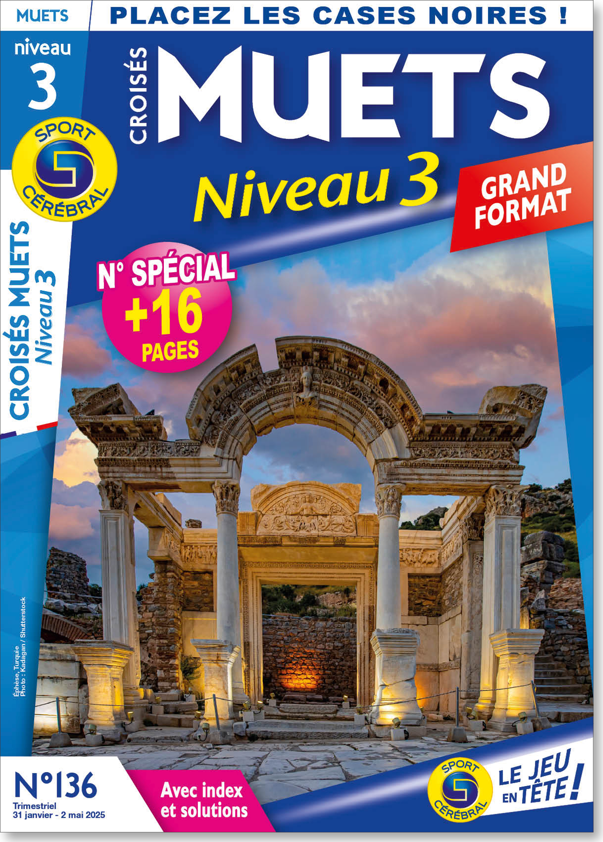 Croisés Muets niveau 3 grand format Numéro 136