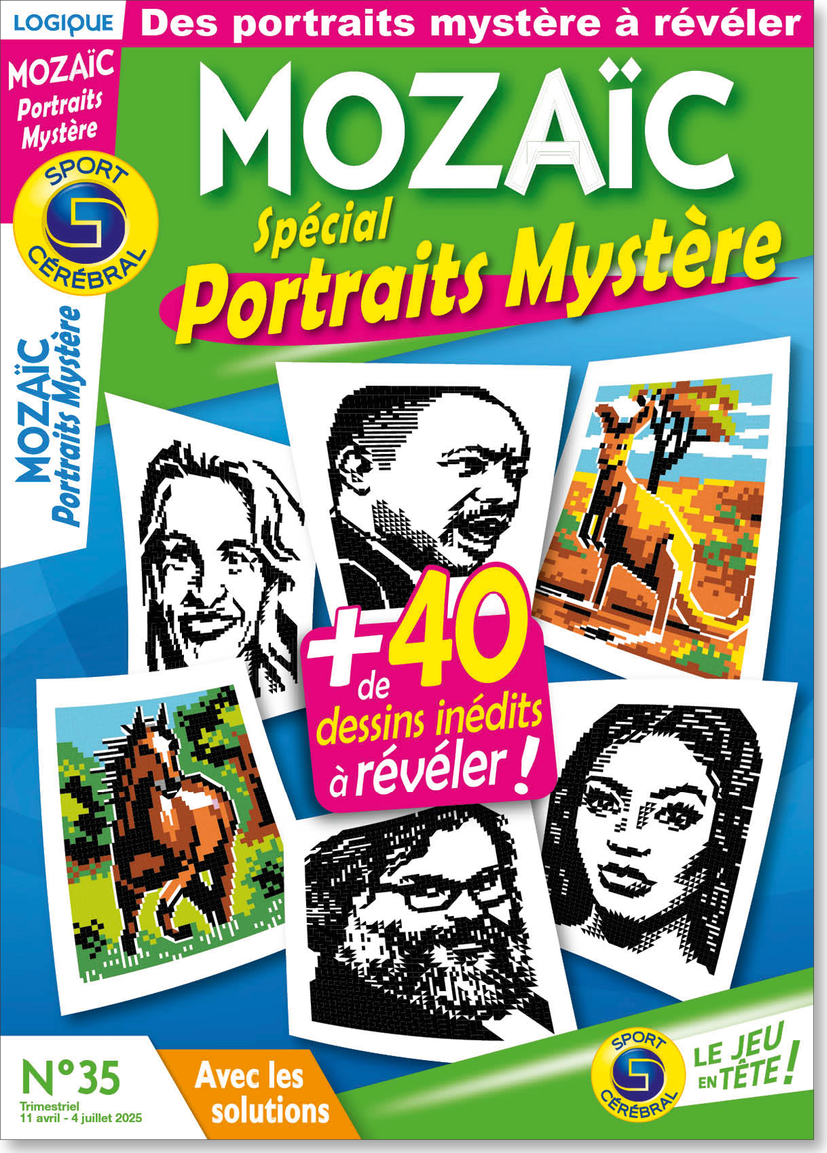 Mozaïc spécial portraits mystère Numéro 35