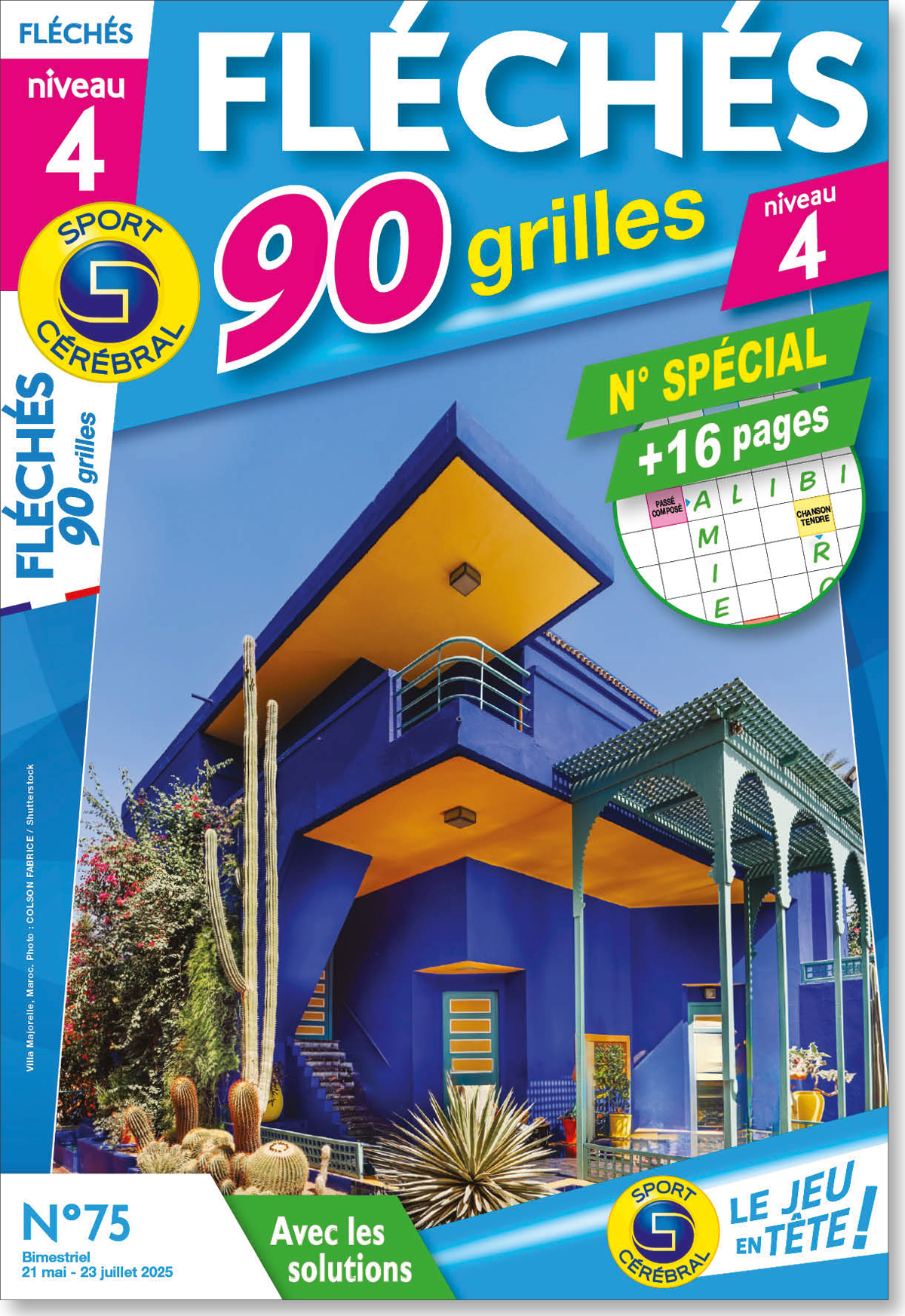 Fléchés 90 grilles niveau 4 Numéro 75