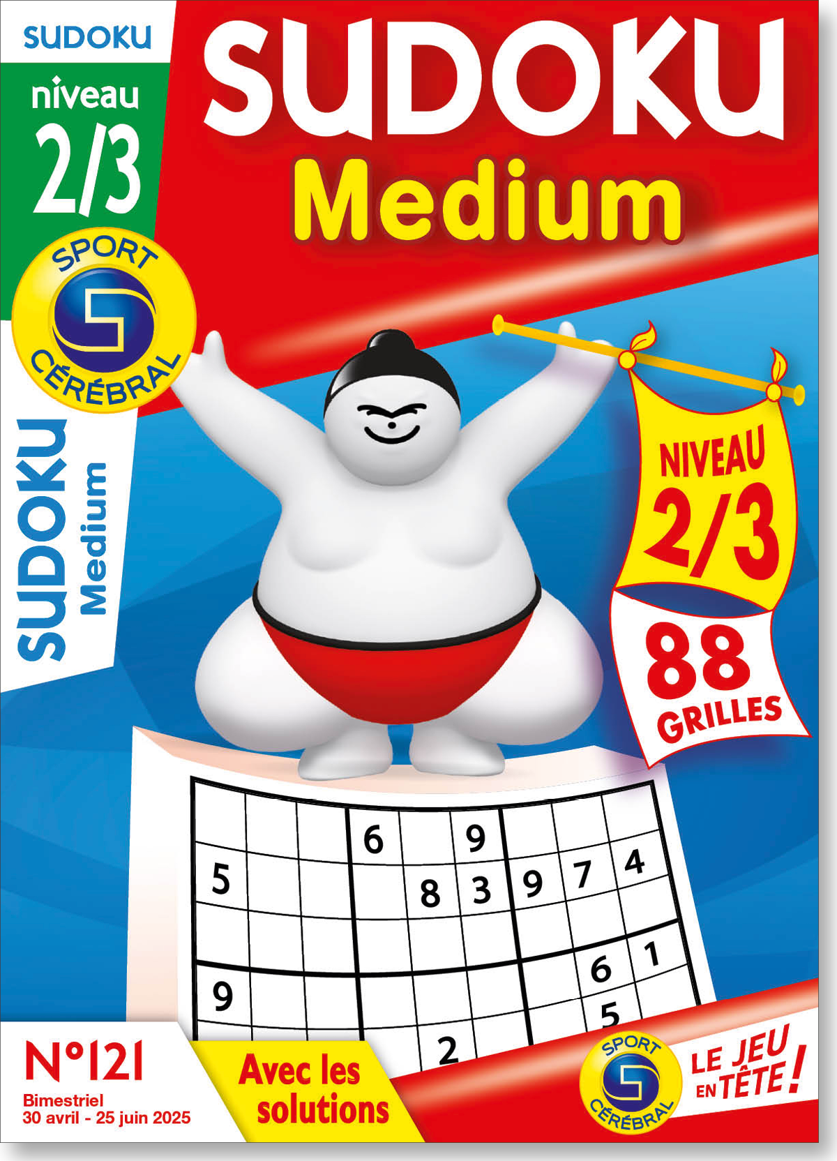 Sudoku Medium Numéro 121