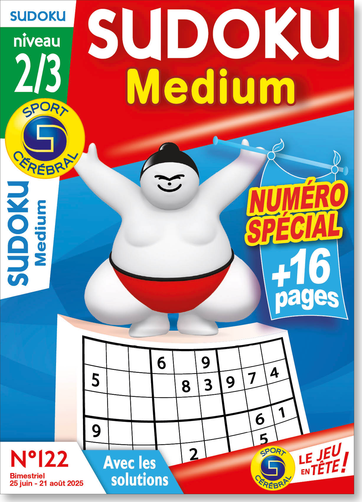 Sudoku Medium Numéro 122