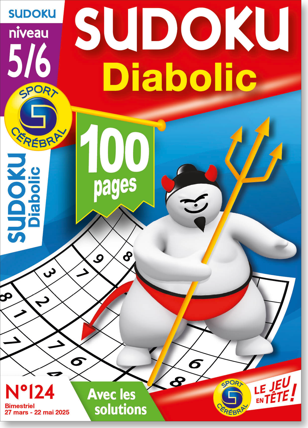Sudoku Diabolic Numéro 124