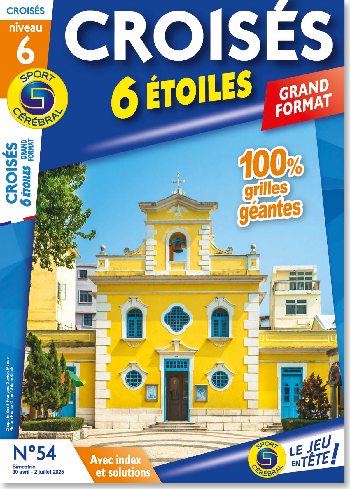 Croisés 6 Étoiles grand format Numéro 54