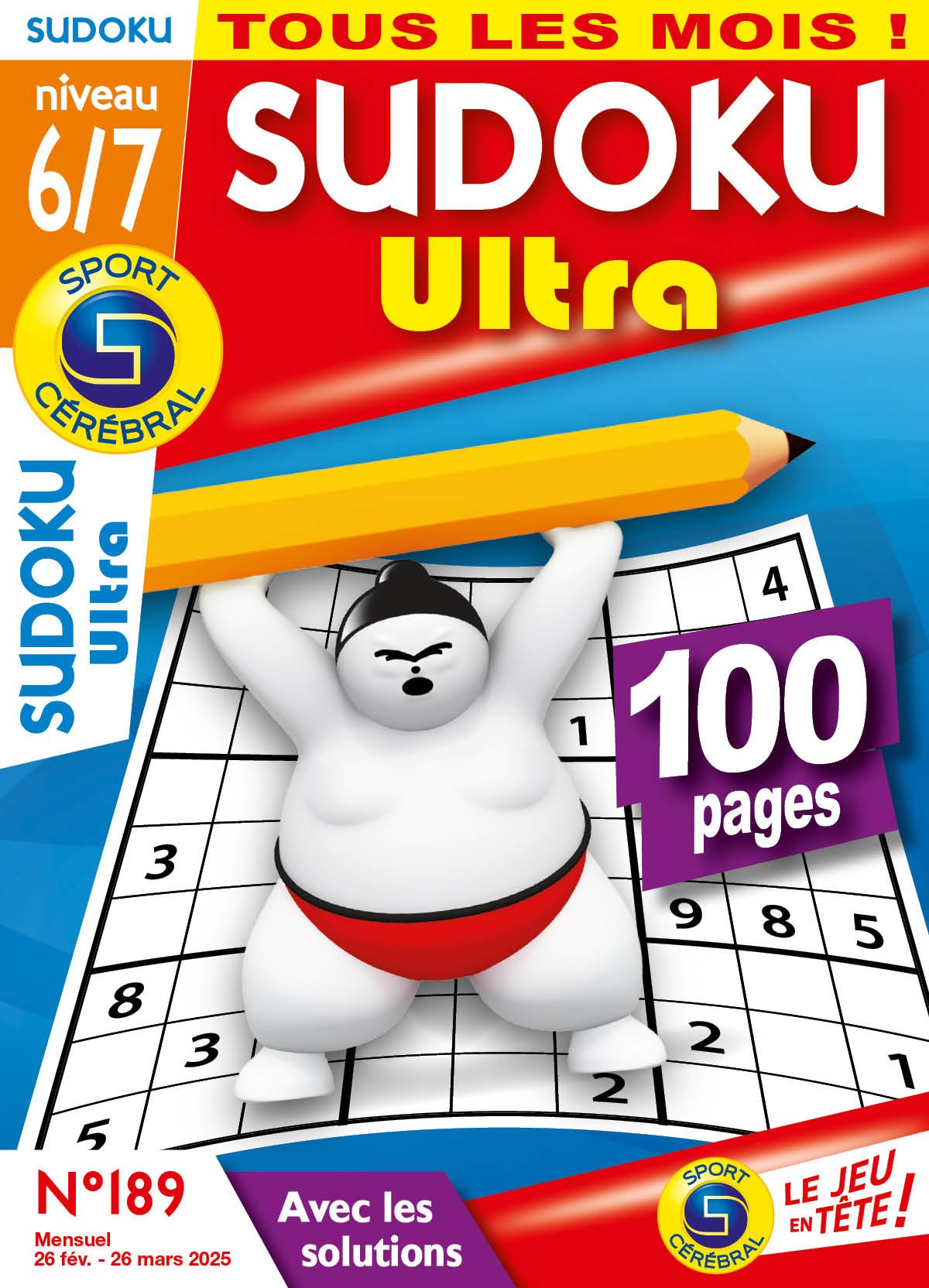 Sudoku Ultra  Numéro 189