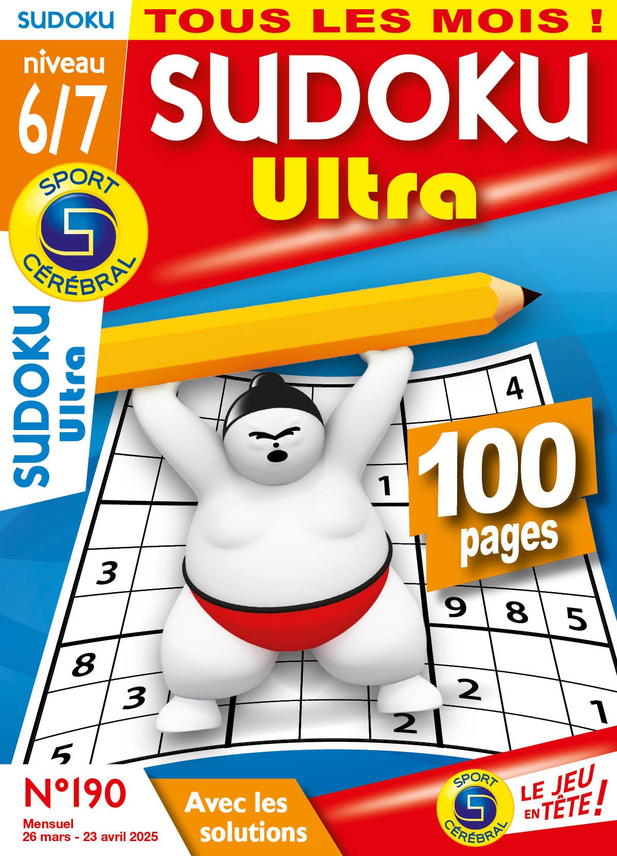 Sudoku Ultra  Numéro 190