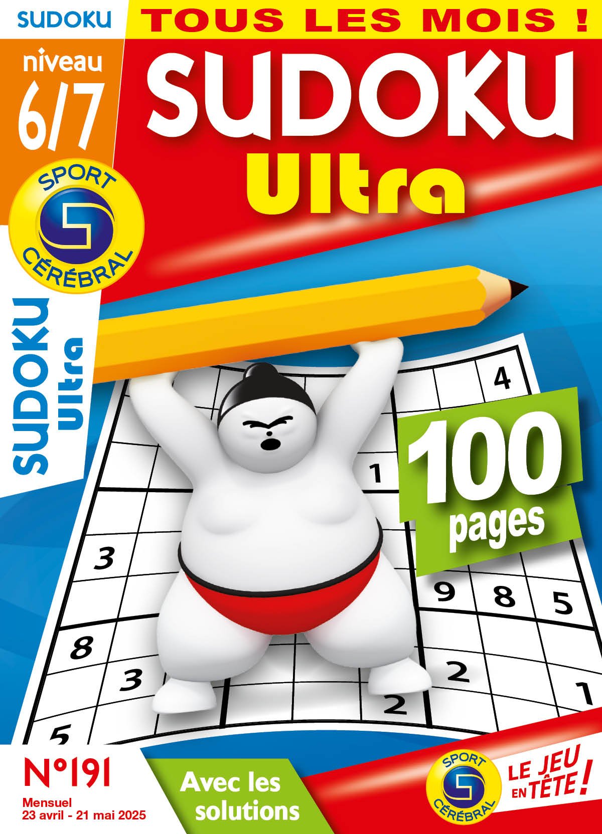 Sudoku Ultra  Numéro 191