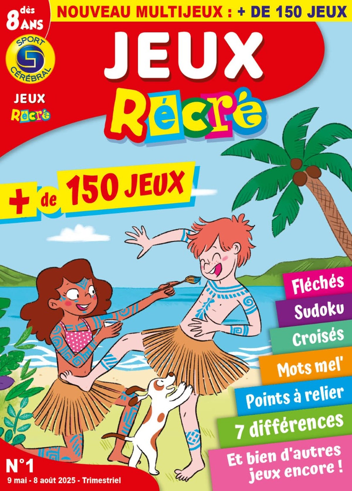 Jeux récré +8 ans Numéro 1