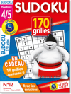 Sudoku 170 Grilles niveau 4/5 Numéro 12