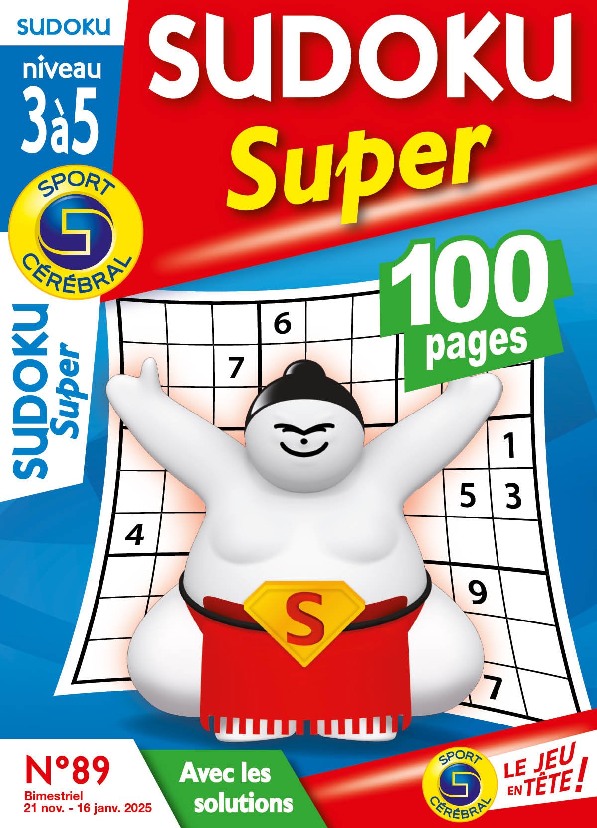 Sudoku Super  Numéro 89