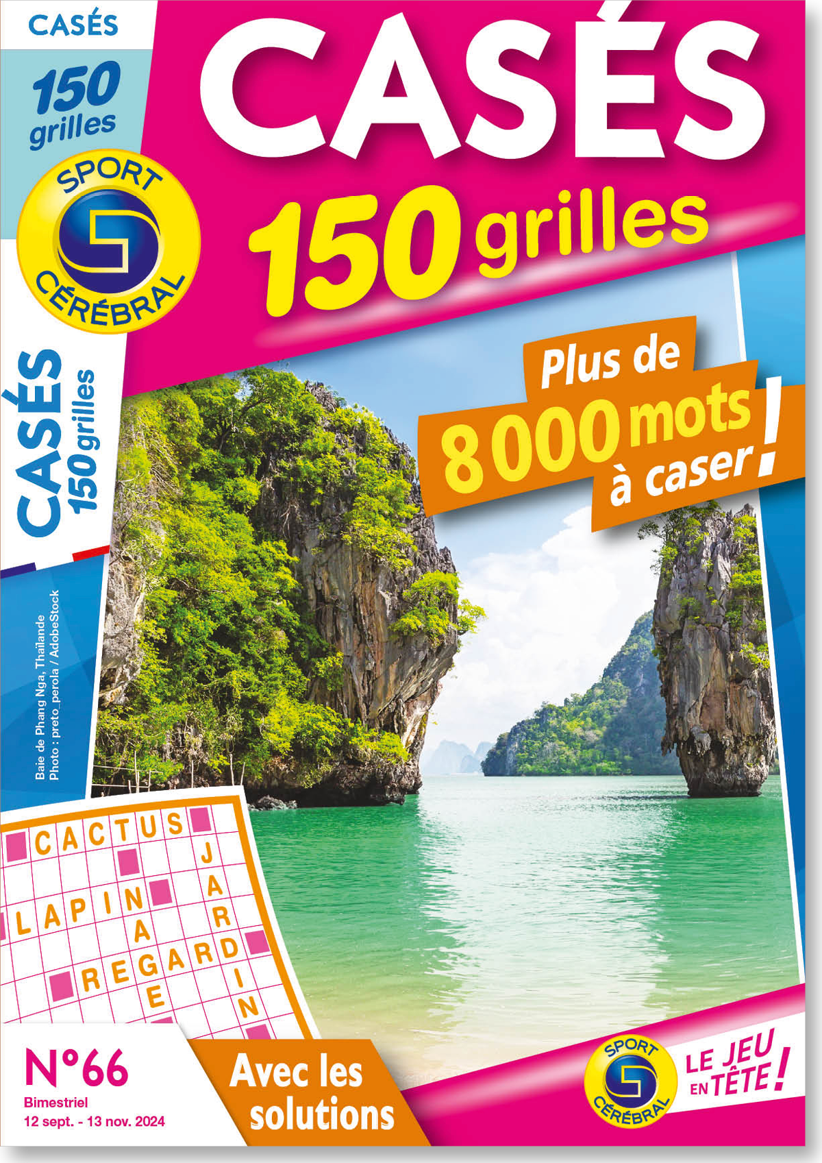 Casés 150 grilles Numéro 66