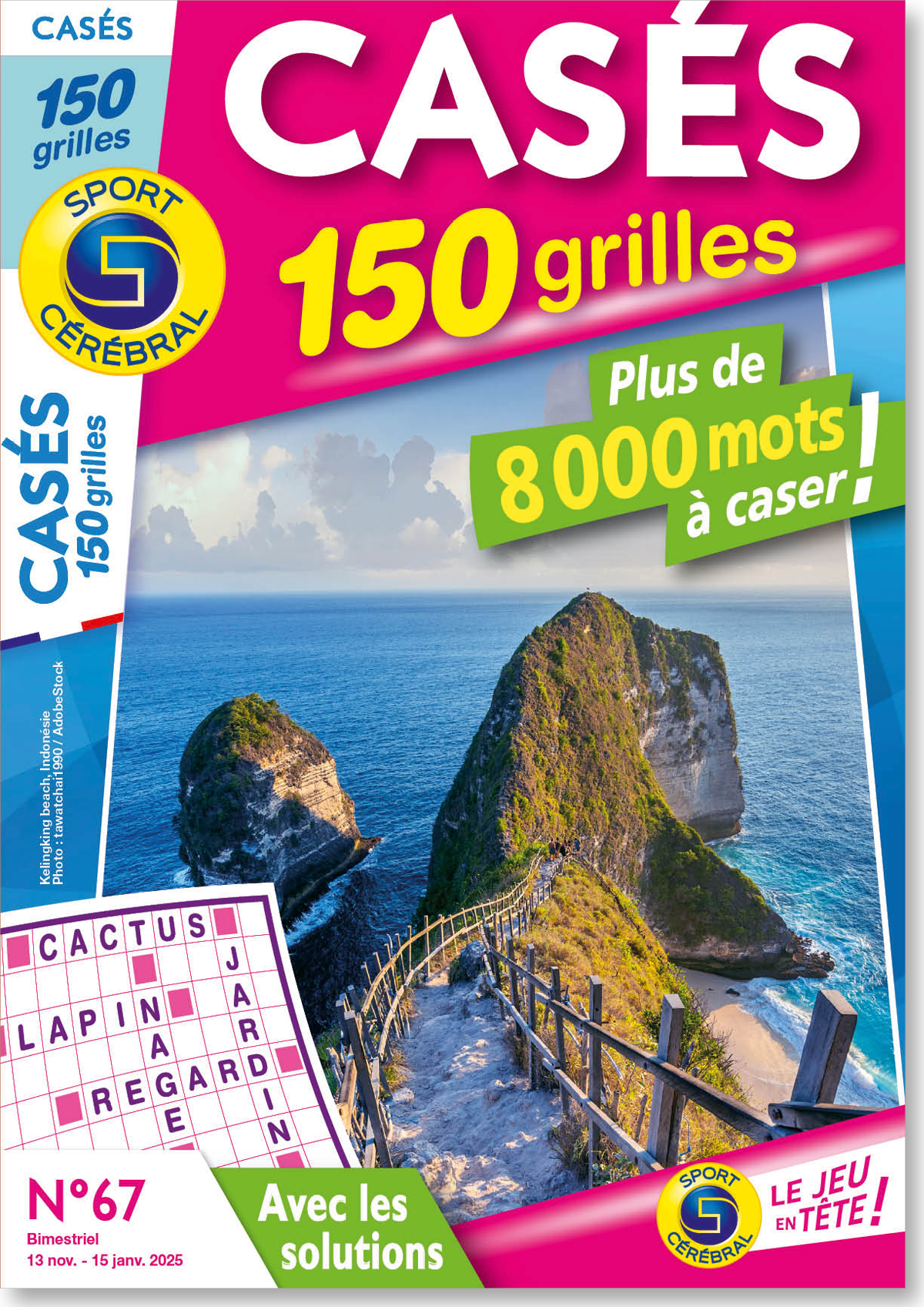 Casés 150 grilles Numéro 67