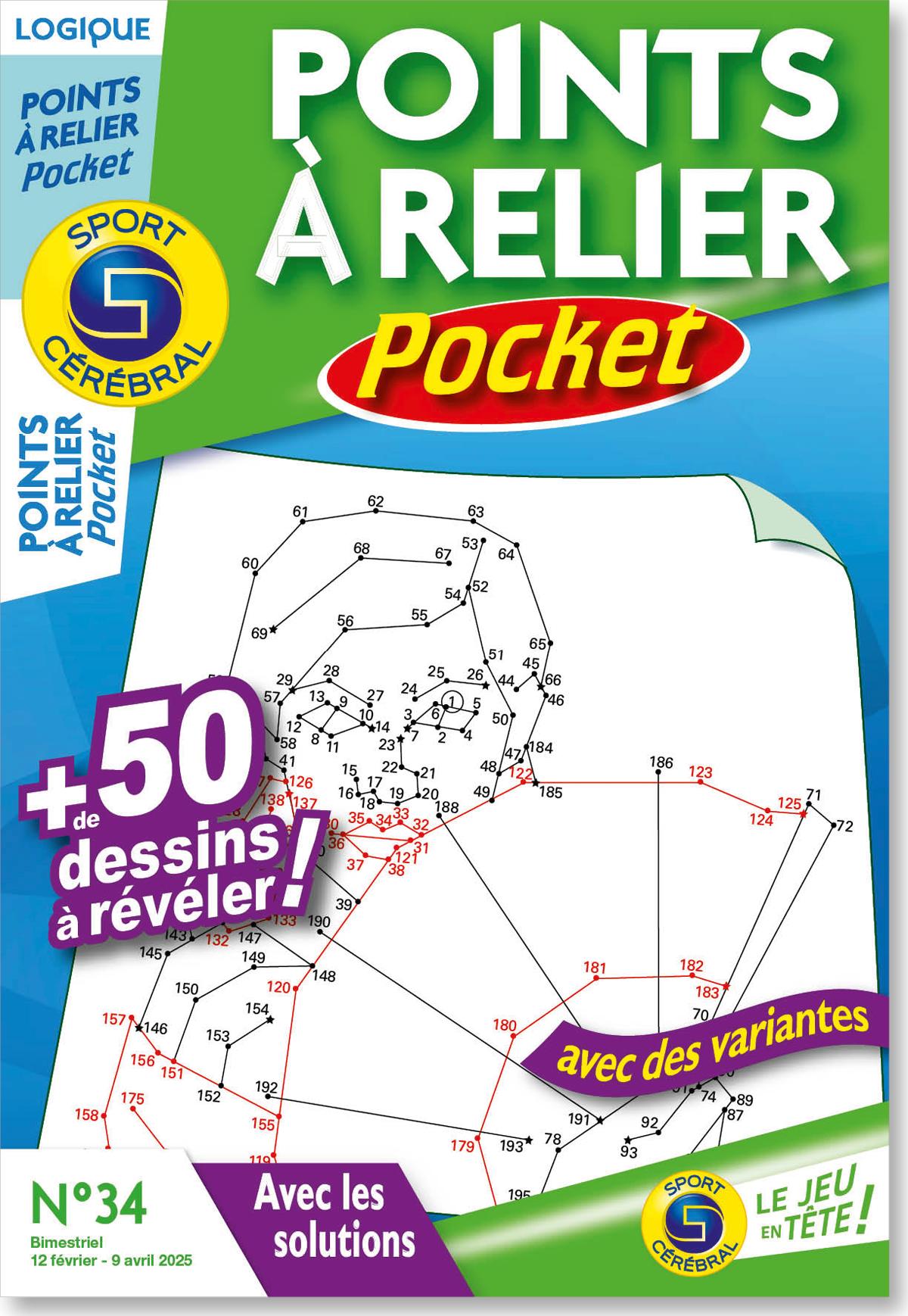 Points à relier Pocket Numéro 34