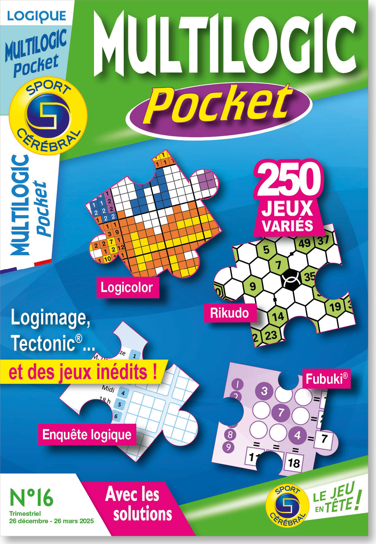 Multilogic pocket Numéro 16