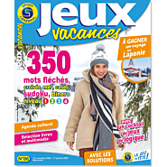 Jeux Vacances N°86
