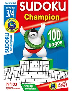 Sudoku Champion  - Numéro 103