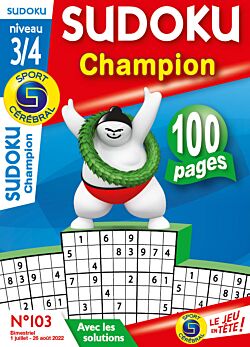 Sudoku Champion  - Numéro 103