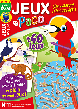 Jeux de Paco - Numéro 11